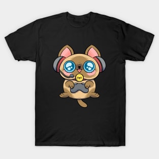 Gamer Cat T-Shirt